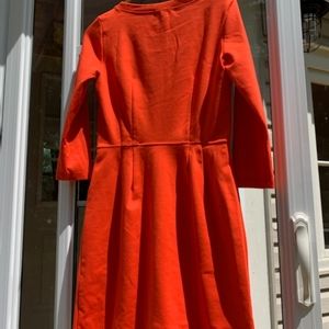 Orange Simple Dress